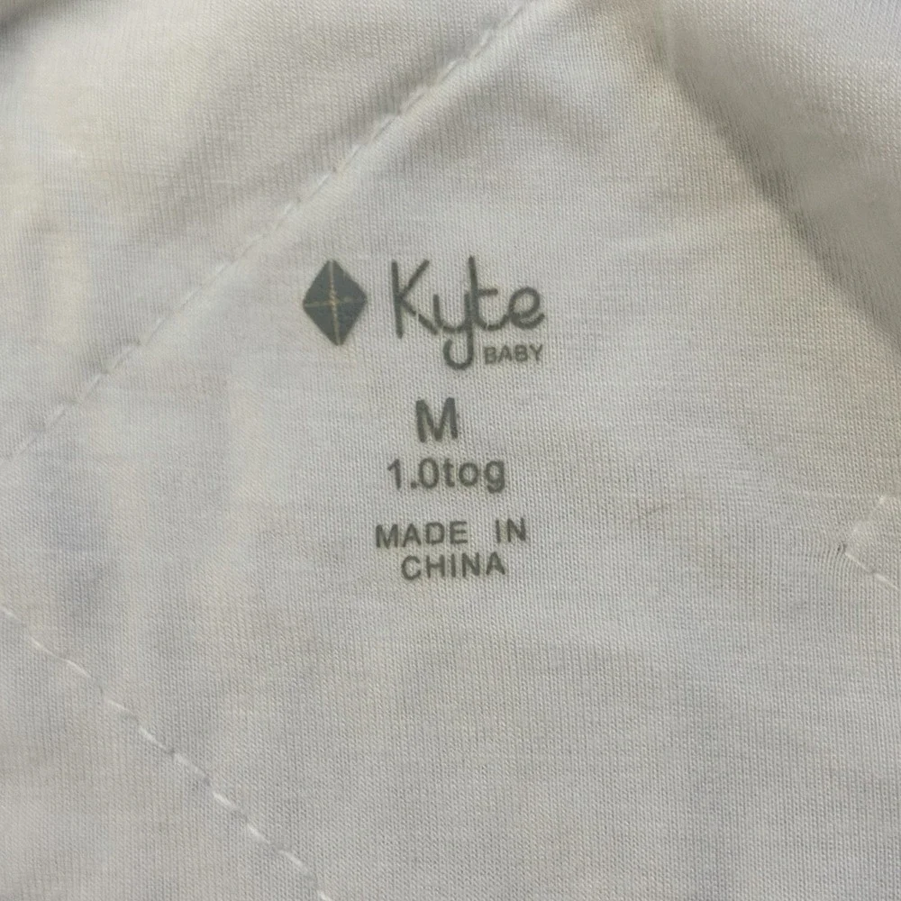 Kyte Baby Sleep Bag Medium 1.0 TOG Green Bamboo Wearable Blanket
